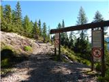 Lech da Sompunt - Rifugio Gherdenacia